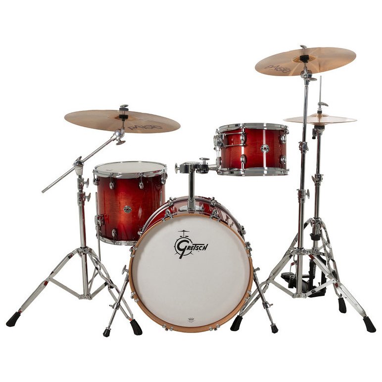 Gretsch Catalina Club CC2 3pc Shell Pack 20/12/14, Gloss Crimson Burst