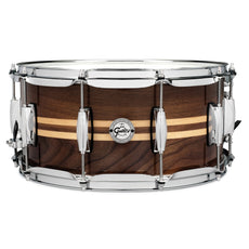 Gretsch Full Range Series Walnut With Maple Inlay Snare Drum - 14x6.5 s1-6514w-mi