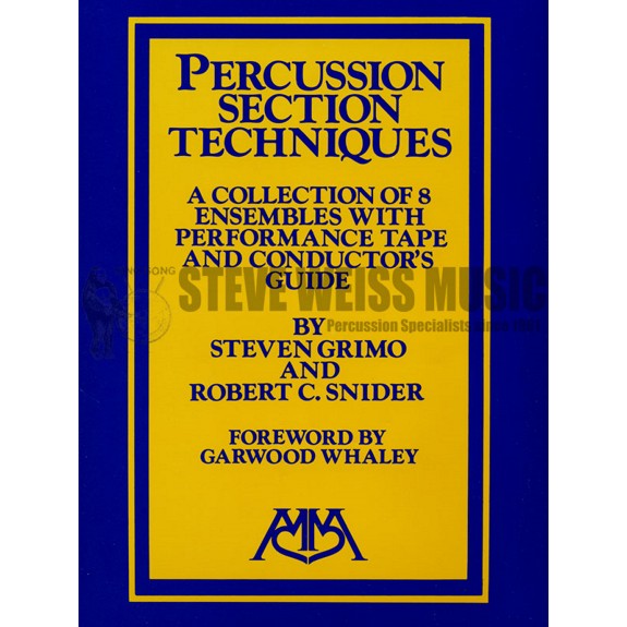 Grimo-Percussion Section Techniques (8 ens. w/tape)