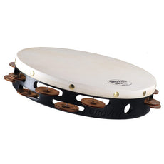 Grover 10" Projection-Plus Double Row Tambourine - Beryllium Copper