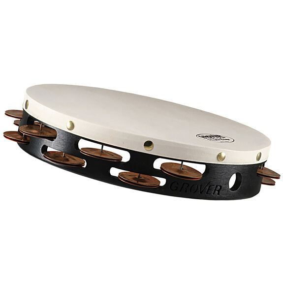 Grover 10" X-Series Double Row Tambourine - Phosphor Bronze