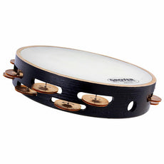 Grover 10" X-Series Synthetic Head Double Row Tambourine - Beryllium Copper