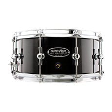 Grover 14x6.5 Symphonic Snare Drum - Ebony Finish GSX-S6-E