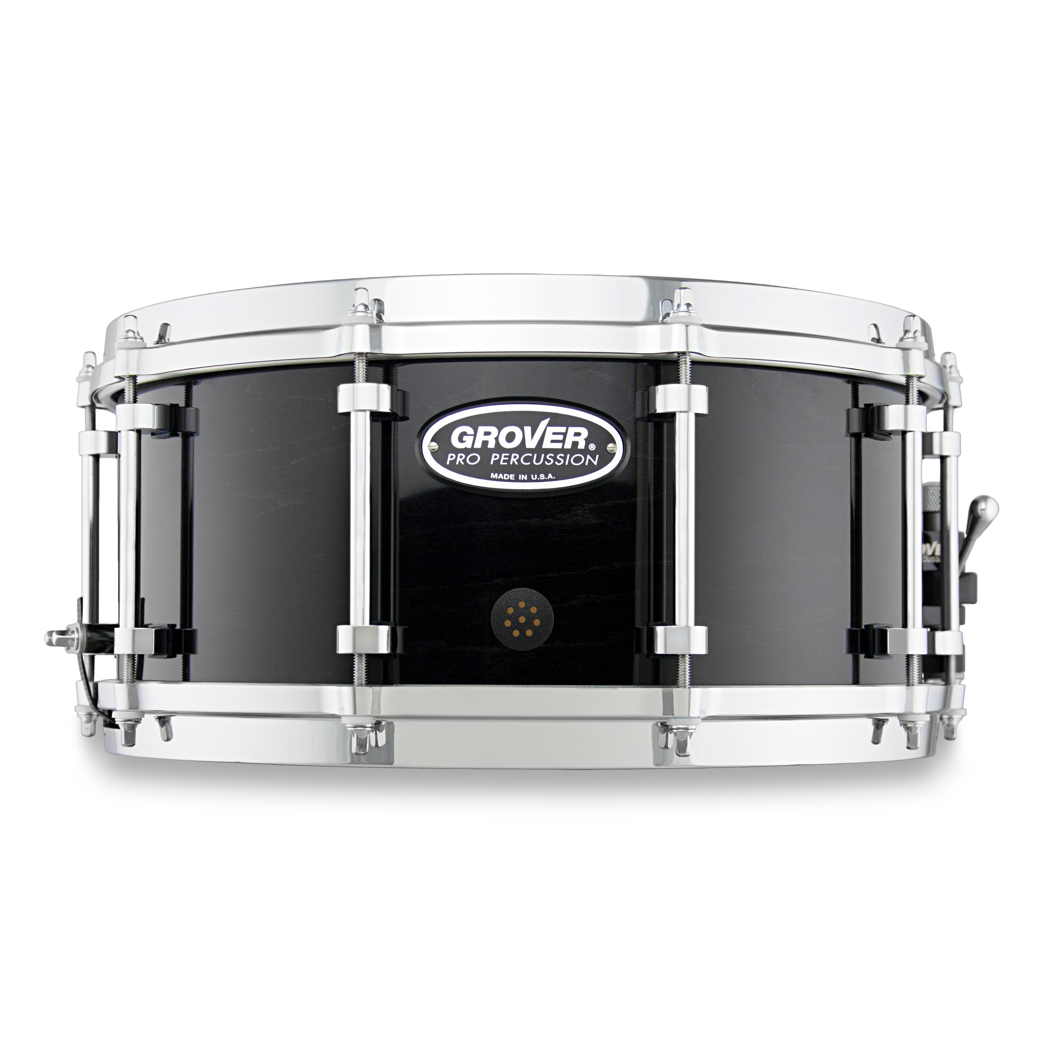 Grover G1 Concert Snare Drum - 14" x 5" - Ebony