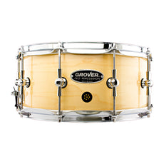 Grover GCX Symphonic Snare Drum with Case - 14" x 6.5" - Natural