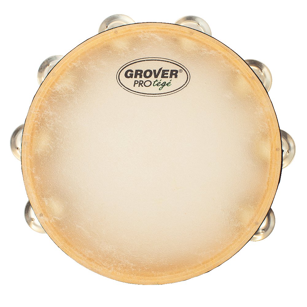 Grover Protege German Silver Tambourine