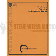 Grubbs-Fanfare for Percussion Quartet (SP)-X/C/opt. B/4T/P