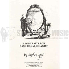 Gryc-2 Portraits for Bass Drum (8 hands)