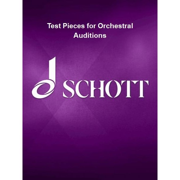 Gschwendtner-Test Pieces for Orchestral Auditions (SET OF 2 CDS ONLY)