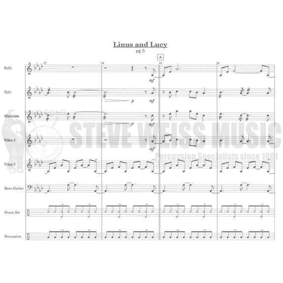 Guaraldi/Crockarell-Linus and Lucy (SP)-B/X/2V/M/P/CB