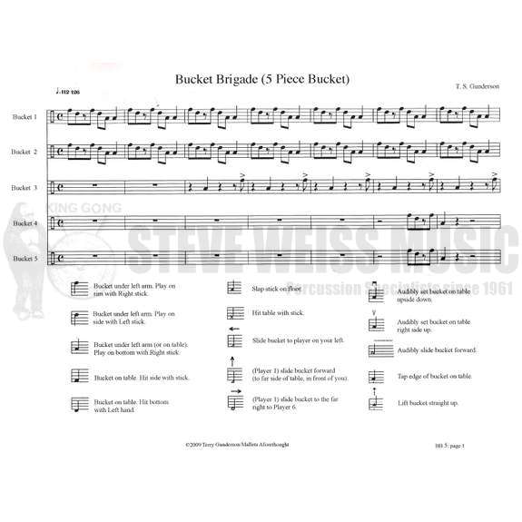 Gunderson-Bucket Brigade (SP)-Buckets