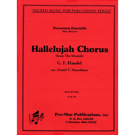 Handel-Hallelujah Chorus arr. Musselman (SP) B/V/C/4M/4T/ P