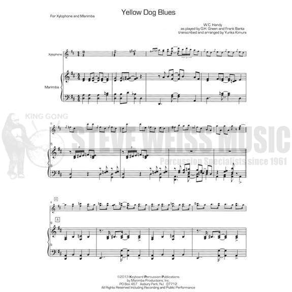 Handy-Yellow Dog Blues arr. Kimura (SP)-X/M