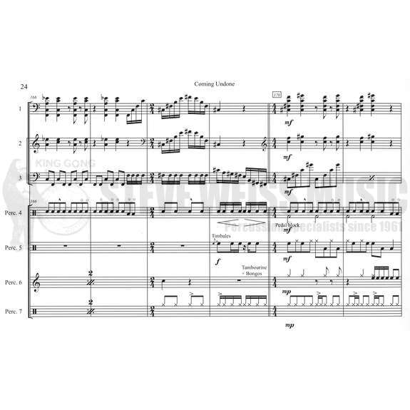 Harnsberger-Coming Undone (SP)-B/V/Cro./3M/P
