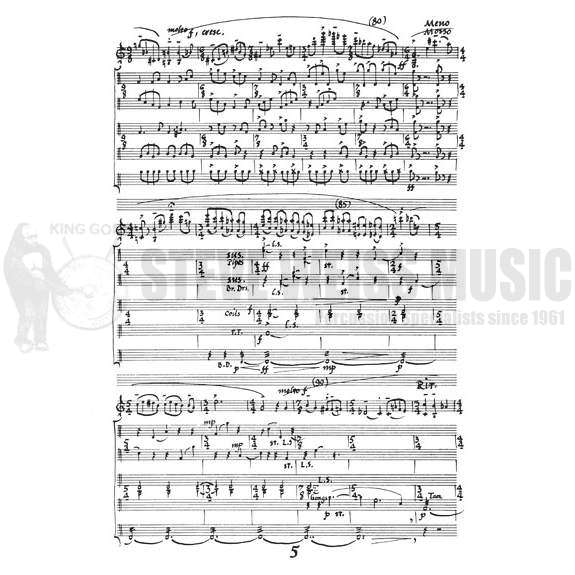 Harrison-Concerto for Violin with Percussion Orchestra (SP) -P/V