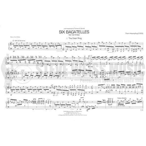 Hasenpflug-Six Bagatelles-M