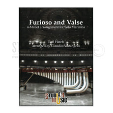 Hatch-Furioso & Valse arr. Santangelo (4 mallet solo version)-M