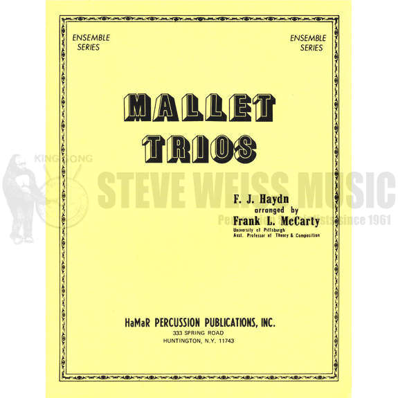 Haydn-Mallet Trios -Mc Carty-X/2M/P (2X/M/P)