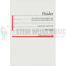 Heider-Two Pieces for Marimbaphone Solo-M OS