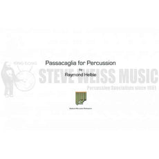 Helble-Passacaglia for Percussion Ensemble, Op. 11 (SP)-B/V/C/Cro./X/M/8T/P OS