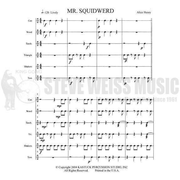 Henry-Mr. Squidwerd-P SP