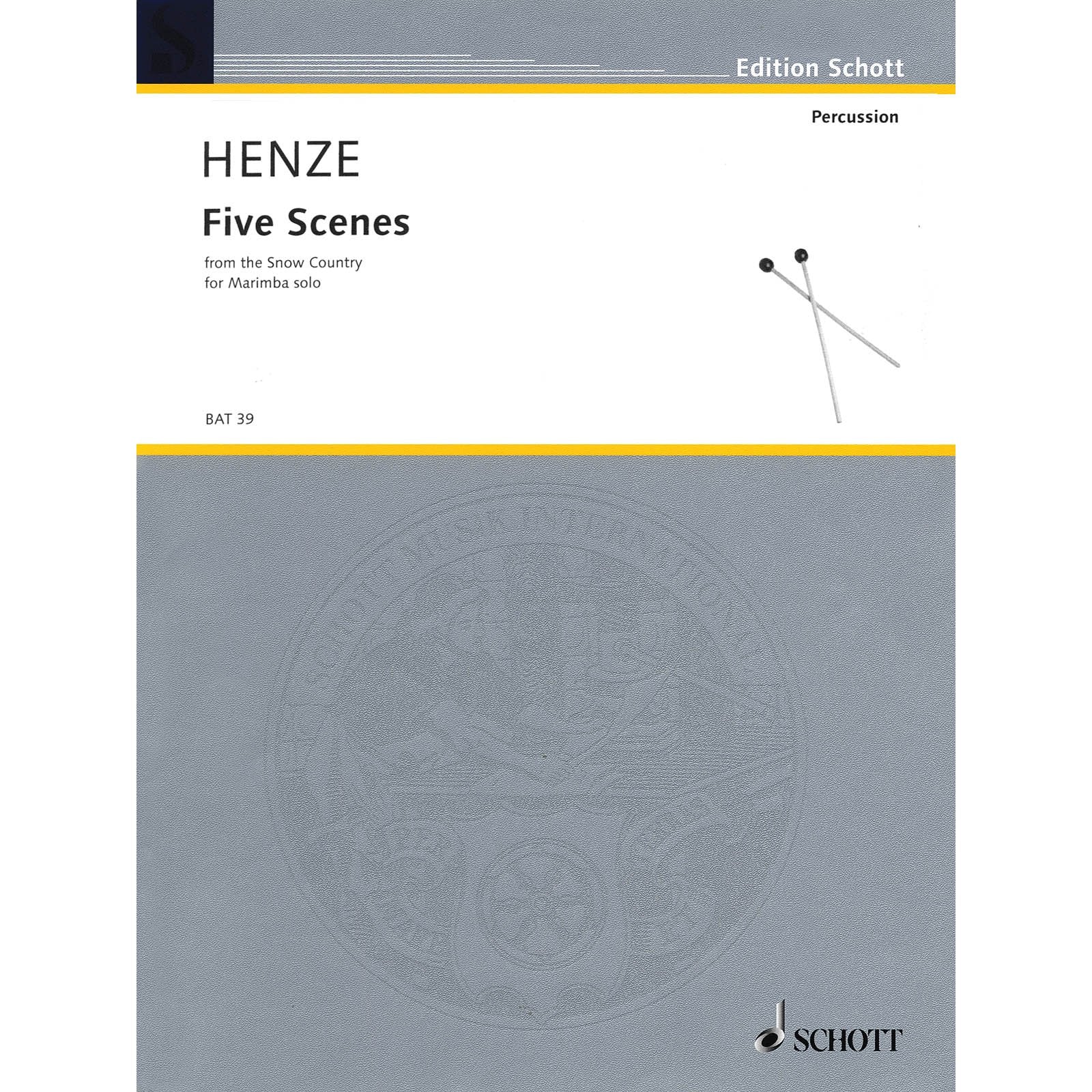 Henze-Five Scenes from the Snow Country-M