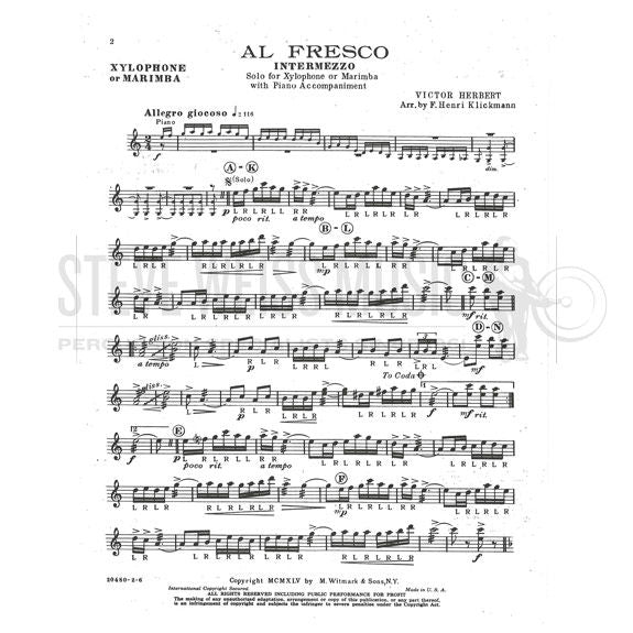 Herbert-Al Fresco arr. Klickman (SP)-X or M/PN