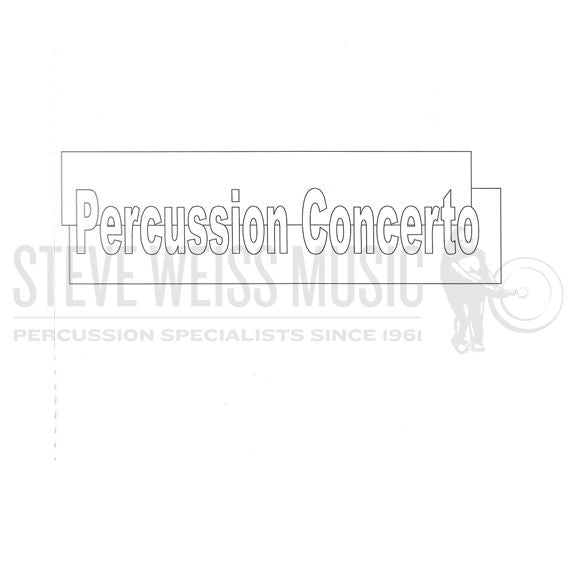 Higdon-Percussion Concerto (StS) STUDY SCORE