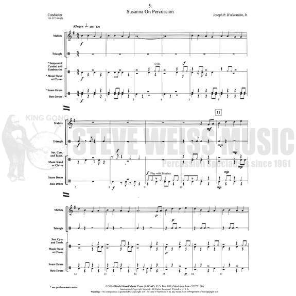 Hilliard/D'Alicandro-Percussion Time (complete set)-Mall. inst./P