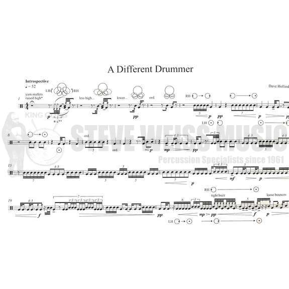 Hollinden-Different Drummer, A-P