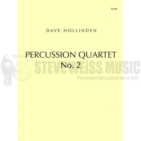 Hollinden-Percussion Quartet #2 (SP)-V/4T/P