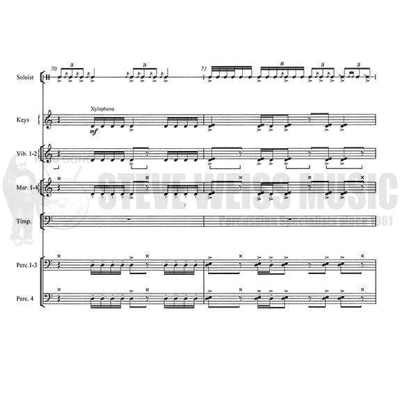 Hollinden-What Clarity? (perc. ens. version) (SP)-B/2V/C/X/4M/4T/P