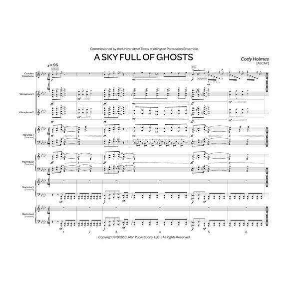 Holmes-Sky Full of Ghosts(SP) CR/X/2V/4M
