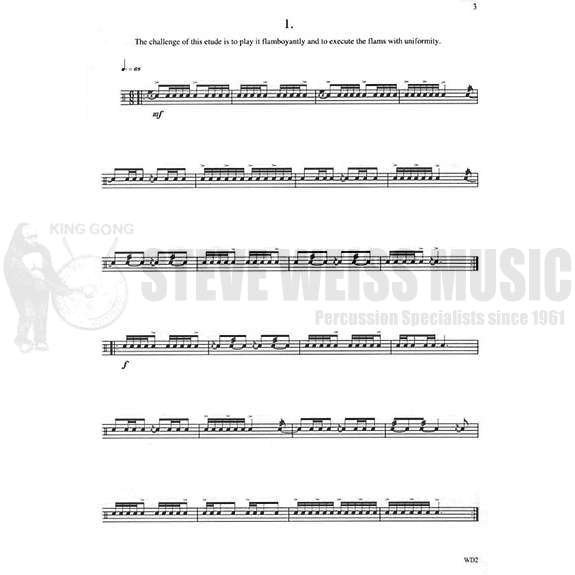 Holmquist-Snare Drum Etudes (Bk 2)