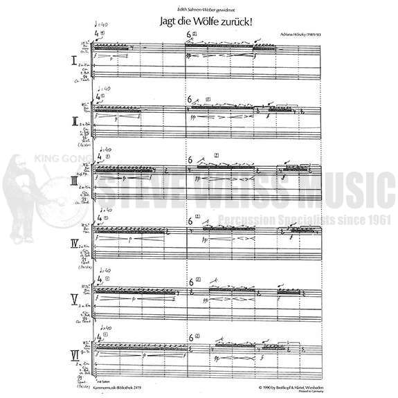 Holszky-Jagt die Wolfe zuruck(S)-P/T/Crot OS