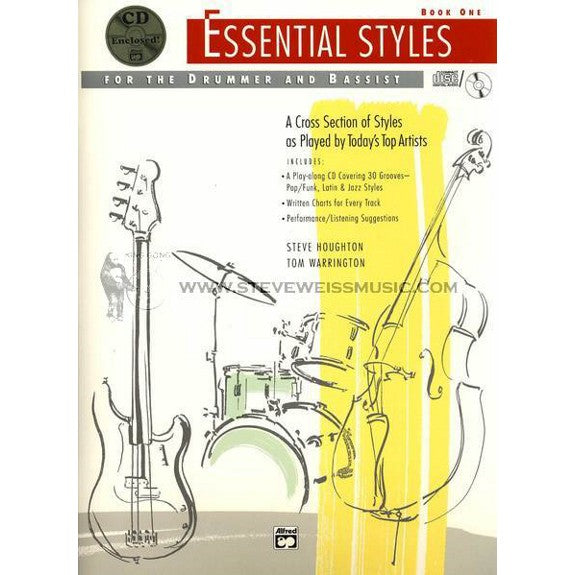Houghton/Warrington- Essential Styles Book 1 (Online Audio Access Included)