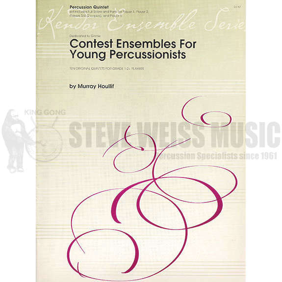 Houllif-Contest Ensembles for Young Percussionists (SP)-2T/P