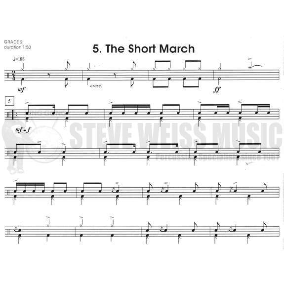 Houllif-Contest Solos for the Young Drumset Player-DS