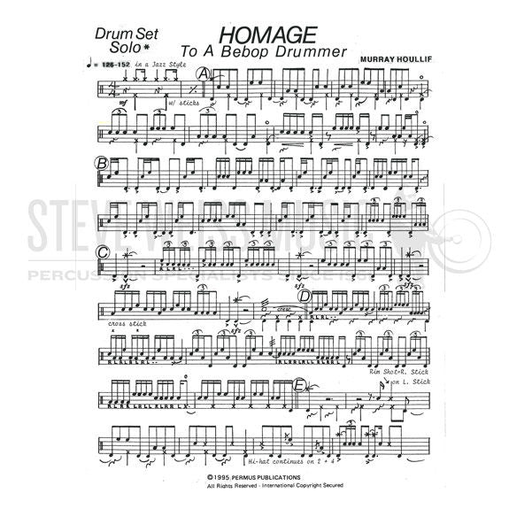 Houllif-Homage to a Bebop Drummer-DS