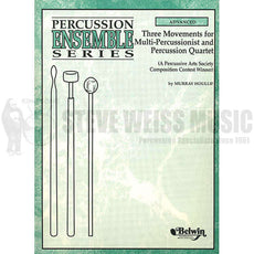 Houllif-Three Movements for Multipercussionist/Perc. Quartet (SP) -B/2V/X/M/4T/P