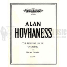 Hovhaness-Burning House Overture (SP)-P/3T/B/X/2M/FL