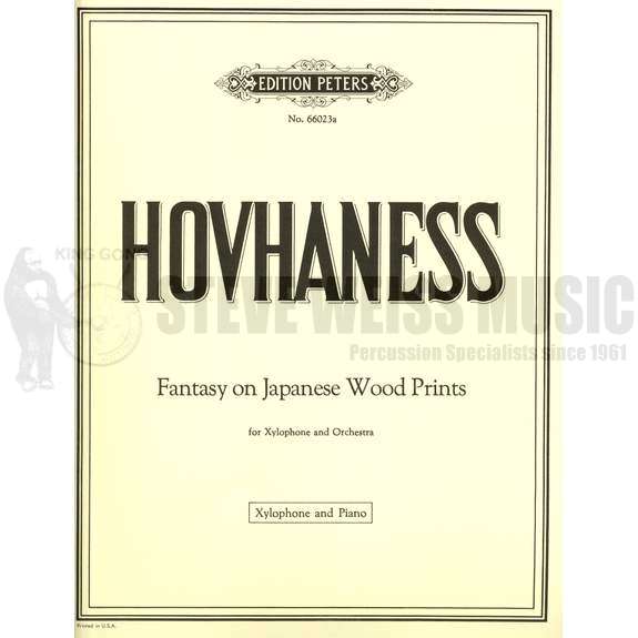 Hovhaness-Fantasy on Japanese Woodprints (SP)-X/PN Red.