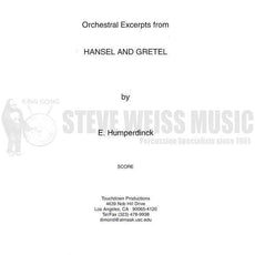 Humperdinck-Hansel und Gretel (EXCERPTS)(Perc/Timp parts ed. by