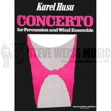 Husa-Concerto/Perc/Wind Ens (SP) -P/3T/V/M/X/2B/2C-Wind Ensemble