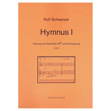 Hymnus I for Clarinet and Percussion by Rolf Schweizer