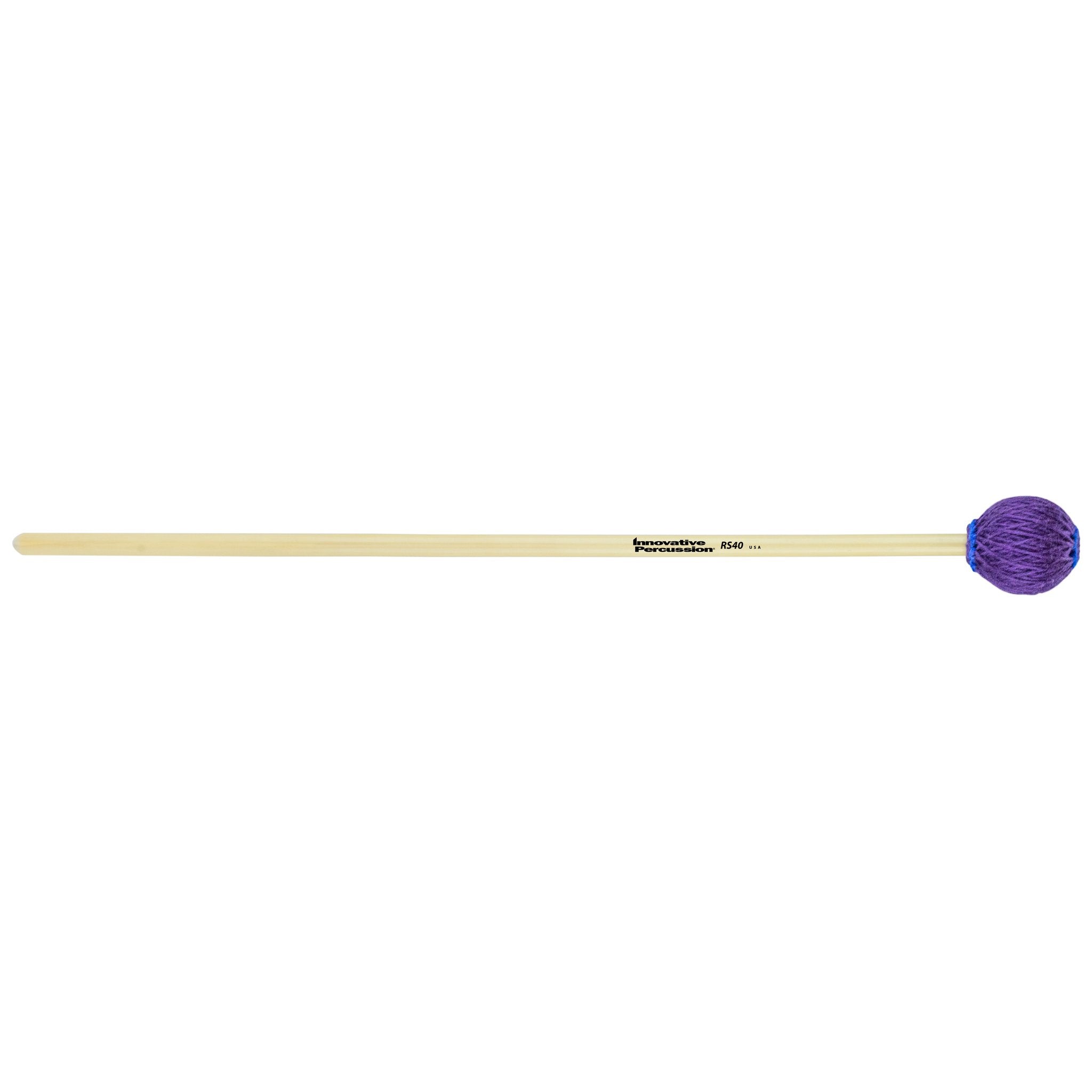 Innovative Percussion Rattan Series RS40 Hard Marimba/Vibraphone Mallets