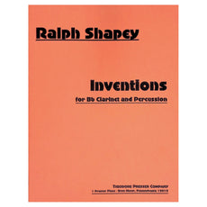 Inventions by Ralph Shapey for clarinet and percussion