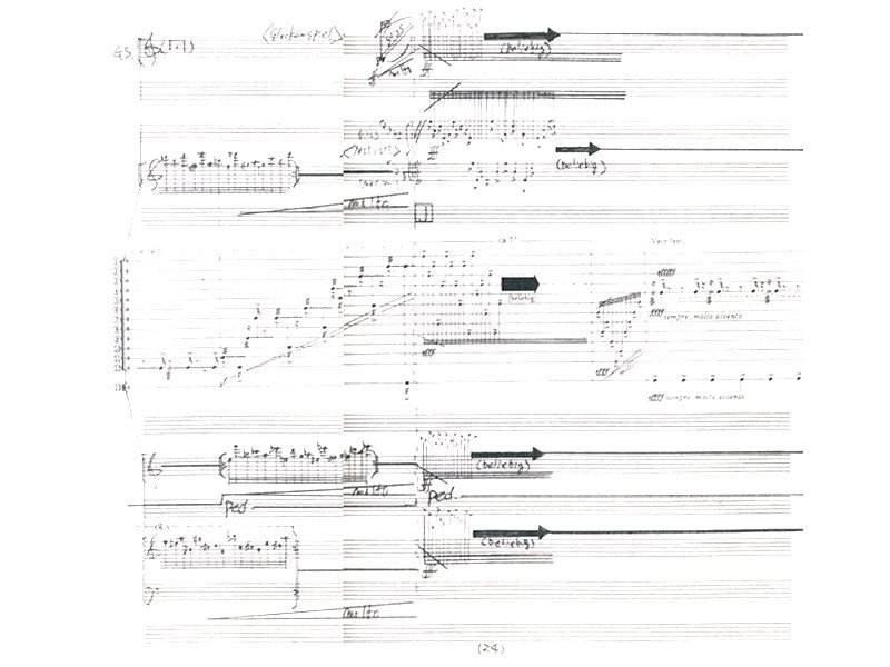 Ishii-For Lily: Paraphrase on Thirteen Drums PERFORMANCE SET (set of five scores)-M/V/P