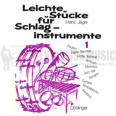 Jager-Easy Pieces for Perc Book 1(2S)-M/T/P