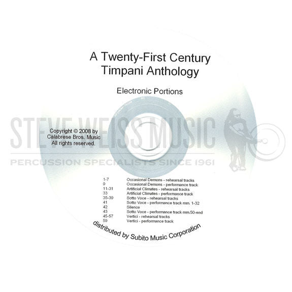 Jarvis (ed.)-Twenty-First Century Timpani Anthology (CD only)